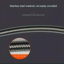 200cm 水道管延長用フレキホース フレキシブルパイプ 工具不要 簡単 DIY_画像5