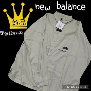 【New Balance】ニューバランス　シャツ　AMT35017　メンズ　L