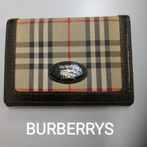 BURBERRYSパスケース名刺入れ