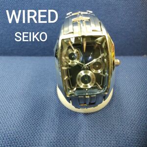 SEIKOウオッチのWIRED クォーツ 腕時計 クロノグラフ