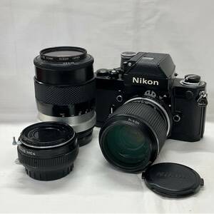 5128-3A　Nikon　ニコン　F2　本体　43-86㎜　1：3.5　135㎜　1：2.8　レンズ　テレコンバーター　フィルムカメラ