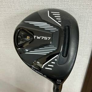 5161-1A　HONMA　ホンマ　TOUR WORLD　ツアーワールド　TW757　5　18°　フェアウェイウッド　Flex R　ゴルフクラブ