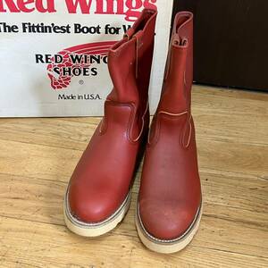 5192-1A RED WING SHOES Red Wing pekos boots red tea men's shoes 