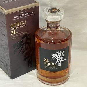 5217-1C　未開栓　SUNTORY WHISKY　サントリーウイスキー　HIBIKI　響　21年　古酒　外箱