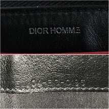 Dior Homme 1845 ディオール オム ラウンドファスナー 長財布 ブラック オブリーク メンズ レディース ユニセックス_画像10