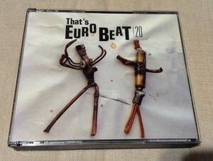 「ザッツ・ユーロビート/THAT'S EUROBEAT VOL.20」初回盤2枚組CD