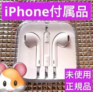 iPhone付属品 純正イヤホン イヤホンジャックタイプ Apple正規品 未使用 純正