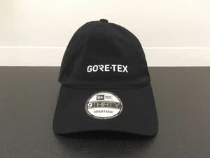 【使用少・美品】NEWERA ニューエラ GORE-TEX ゴアテックス パックライト キャップ 黒 フリーサイズ