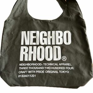 【中古美品】ネイバーフッド neighborhood トートバッグ M グレー