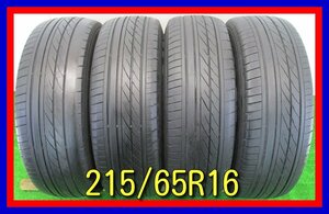 ■中古タイヤ■　215/65R16 109/107R GOODYEAR EAGLE＃1 アルファード ハイエース フォレスター等 夏タイヤ オンロード 激安 送料無料 B571