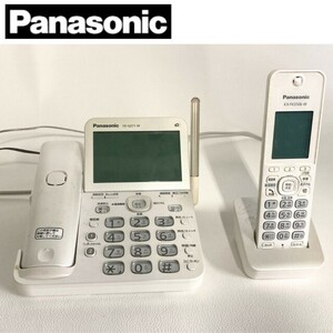 【中古】 Panasonic パナソニックコードレス電話・子機/1個 ホワイト VEーGD76