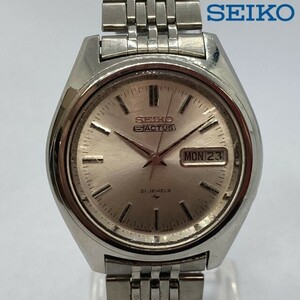 【可動品】SEIKO セイコー 5アクタス 7019-7060 文字盤シルバー色 自動巻き