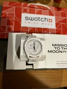 オメガ スウォッチ スヌーピー Mission to the MOON phase OMEGA Swatch 