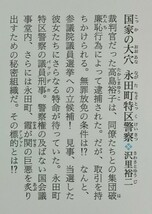 ◇文庫◇国家の大穴-永田町特区警察-／沢里裕二◇光文社文庫◇※送料別 匿名配送 初版_画像3