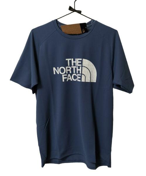 【新品】THE NORTH FACE S/S GTD Logo Crew L 青