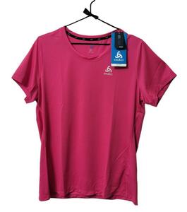 【新品】odlo ELEMENT Light Tee レディースXL ピンク