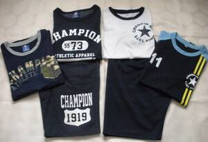 【CHAMPION★チャンピオン】半袖Tシャツハーフパンツ上下セットアップ150サイズセット