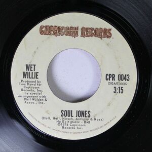 ソウル 45 ソウル Jones - Wet Willie / KeEP On Smilin' On Capricorn Records 海外 即決