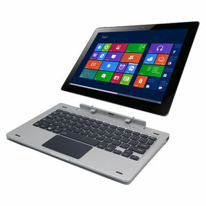 Supersonic 10.1” Windows Touchscreen Tablet, Detachable Keyboard SC-4032WKB NEW 海外 即決