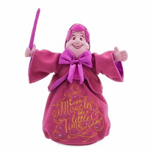 Disney Parks Wisdom Plush Fairy Godmother Cinderella Dec Limited Large 14'' Doll 海外 即決