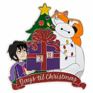Big Hero 6 Christmas Countdown Pin Limited Release 海外 即決