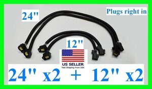 fits Dodge Jeep RAM 4x O2 Oxygen Sensor Repair Harness Plug 1500 Charger Exhaust 海外 即決