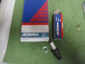 New Spark Plugs (8) AC Delco R46SX Multiple applications GM Mopar Wide Gap R46S 海外 即決