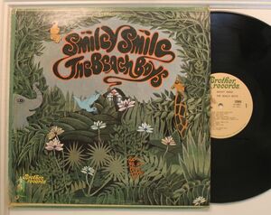 The Beach Boys First Pressing Lp Smiley Smile (Hollywood Press) On Brother - Vg+ 海外 即決