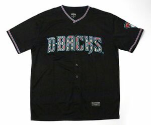 Arizona Diamondbacks D-Backs Baseball Jersey Black Gila River Promotion Mens XL 海外 即決