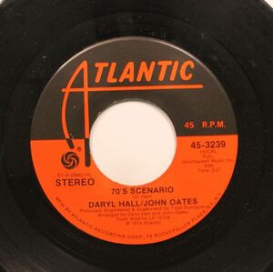 ロック 45 Daryl Hall/John Oates - 70'S Scenario / 70'S Scenario On Atlantic 海外 即決