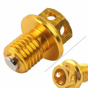 M12xP1.5 Oil Drain Plug Bolt Screw For Honda CRF XR Z50 CR80 125 250 XR100 Gold 海外 即決