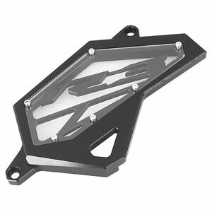 Front Sprocket Cover Chain Guard Protector Black Fit Yamaha YZF R25 R3 2015 2016 海外 即決