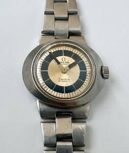 Omega Automatic Geneve Dynamic Watch Lady Woman Vintage White Dial 30 mm 海外 即決