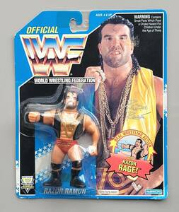 wwf ljn hasbro wrestling superstars series 10 variant red razor ramon figure 海外 即決