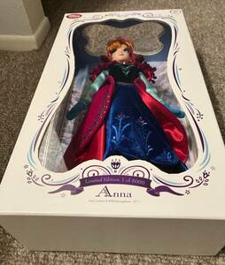 Disney Store Limited Edition Snow Gear Anna Frozen Doll 17” Princess 海外 即決