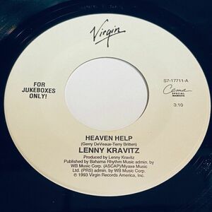 Lenny Kravitz - Heaven / HeLP / Spinning Around Over You 45 海外 即決