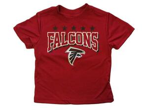 NFL Atlanta Falcons T-Shirt Logo on Red Short Sleeve Size 12M Youth Gerber 海外 即決