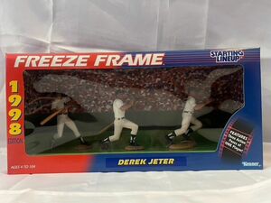 Derek Jeter 1998 Freeze Frame Starting Lineup New York Yankees 海外 即決