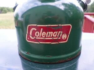 VTG November 1982 Coleman Model 200A Lantern GREEN Single Mantle Untested 11/82 海外 即決