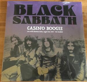 BLACK SABBATH Casino Boogie / Montreux Live 1970 12" バイナル LP NEW 海外 即決