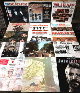 THE ビートルズ Lot of 15 LPs STILL 新品未開封 VINTAGE Albums (70'S/80's PRESSINGS) 海外 即決