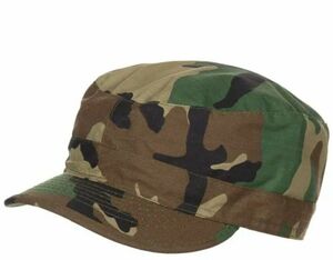 cap, hot weather ,woodland gi issue, new, 7 1/4, 50%nylon/50% cotton,2001 海外 即決