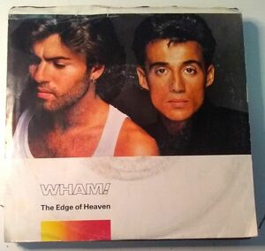 Wham!, The Edge of Heaven / ~ NM 1986 Columbia 45 +PS 海外 即決