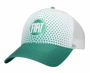 FIAT Chrysler Automobiles 3D Logo Emerald Green/White Snapback Cap Hat NWT 海外 即決
