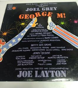 "George M!" バイナル Record Starring Joel Grey, Musical by George M. Cohan 海外 即決