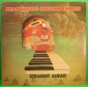 Brian Auger's Oblivion Express "Straight Ahead" LP 1974 [RCA APL10454] 海外 即決