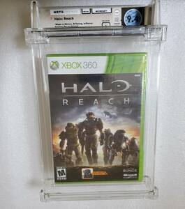 Halo Reach Xbox 360 WATA 9.4 A FACTORY SEALED not VGA 海外 即決