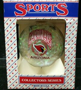 New Arizona Cardinals Official Sports Collectors Series Tinsel Ornament B2-3-A 海外 即決