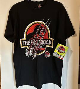 Vintage Jurassic Park The Lost World Movie PROMO Shirt 90s Size L BRAND NEW TAGS 海外 即決