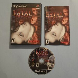 Fatal Frame PS2 Sony PlayStation 2, 2002 CIB Complete w. Manual - Tested 海外 即決